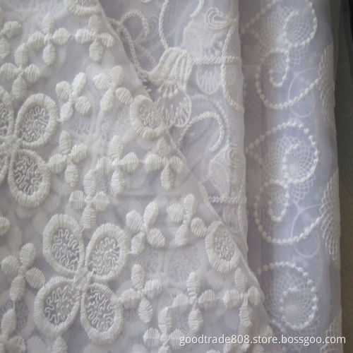 % Polyester Organza Wedding Dress Fabric (Hz-TEXTILE 25)